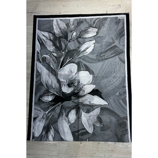 Dijital Bambu Pamuklu Şal 017G